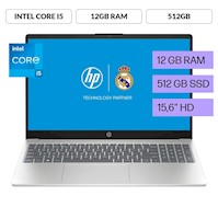 Laptop HP 15-fd0061la Intel Core i5 12GB RAM 512GB SSD Pantalla 15.6” HD